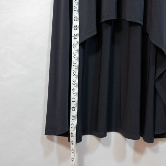 Michael Kors Womens Asymmetrical Strapless Maxi Skirt Dress Black Size XS - Picture 11 of 14